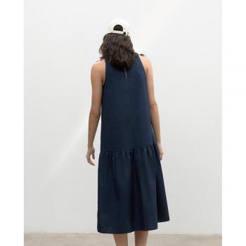 Vestido midi sin mangas ECOALF