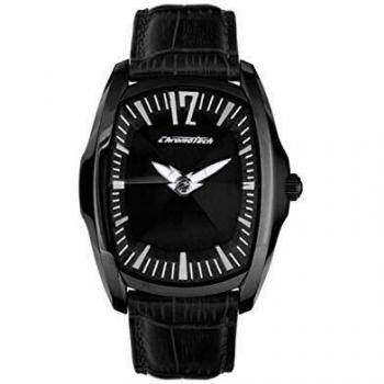 Chronotech Reloj analogico para Hombre de Cuarzo con Correa en Piel CT7219M03