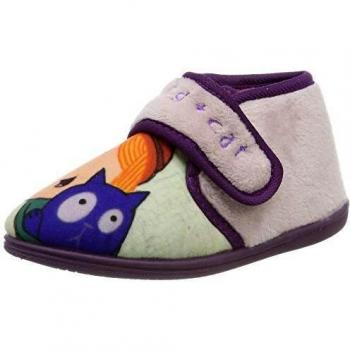 Cerdá Peg and Cat, Zapatillas de Estar por casa para Niñas, Morado