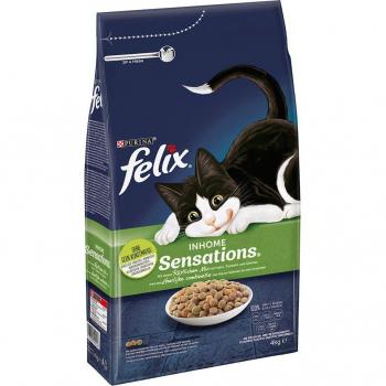 Felix Inhome Sensations pienso para gatos con sabor a pollo - 4 kg