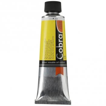 Cobra Artists' Watermixable Oils - Permanent Lemon Yellow - 40ml tube