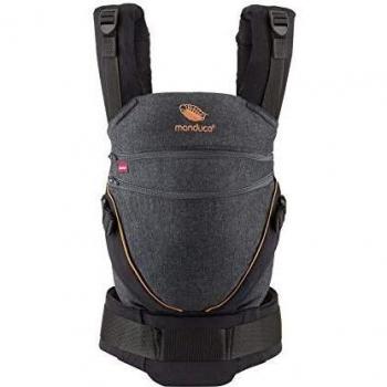 manduca XT Portabebe > < Mochila Ergonomica Portabebe, Asiento Ajustable, 3 Posiciones, Algodón Orgánico, se Adapta a Recien Nacidos y Ninos Pequenos