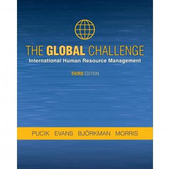 Global Challenge: International Human Resource Management by Richard D. Irwin, Inc