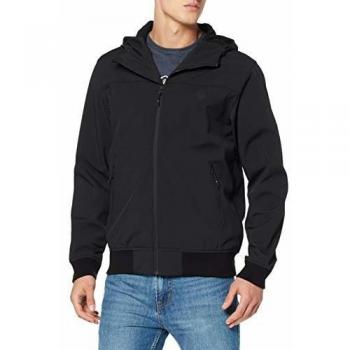 Quiksilver Brooks Bonded - Chaqueta Impermeable Reforzada Para Hombre Chaqueta Impermeable Reforzada, Hombre, black, M