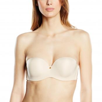 Triumph Women's Make-up Essentials Wired Padded Bra with Detachable Straps - Nude Beige