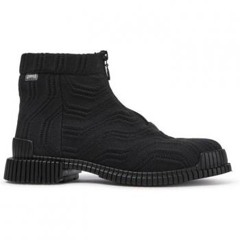 CAMPER Pix - Women's Ankle Boots - Black, Size 42, Cotton Fabric