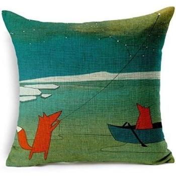 Transer Vintage cotton linen funda sofa waist throw Funda de cojin Home Decor 2016