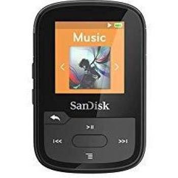 SanDisk Clip Sport Plus Wearable MP3 Player - Black