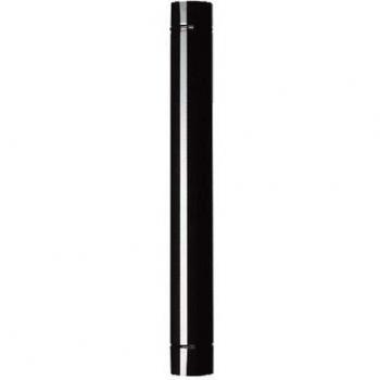 Tubo Smaltato para Estufas 100 cm Ø 13 Negro Mate Save Classic