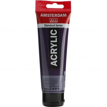 ACRILICO AMSTERDAM 120 ml (568) VIOLETA AZUL PERM
