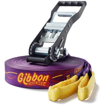 Gibbon Slacklines Surfer Line - Slackline, color morado, talla única