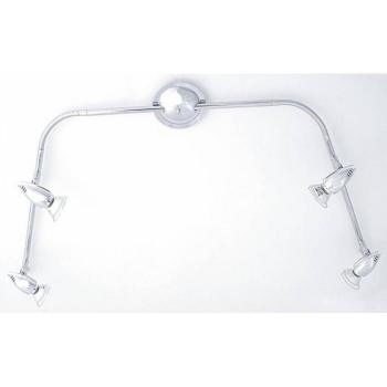 Habo Flexi 4 Luces GU10 Cromo Pulido