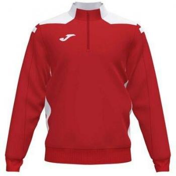 Joma Championship VI Men's Red and White 1/2 Zip Sweatshirt