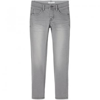 Vaqueros slim fit para niño en color gris