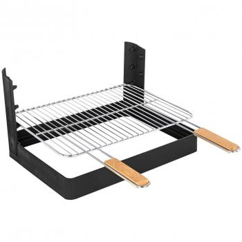 Parrilla de Hierro Fundido Somagic 48,5 x 34 cm para Carbón - Inserto Griglia 700010