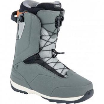 Nitro Venture TLS Botas de Snowboard para Hombre, sistema de cierre TLS (Twin Lacing System), forro interior cómodo, suela de goma con buena tracción, diseño ligero y flexible, soporte en el tobillo, plantilla acolch