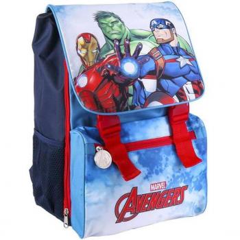 Mochila Escolar Extensible Avengers