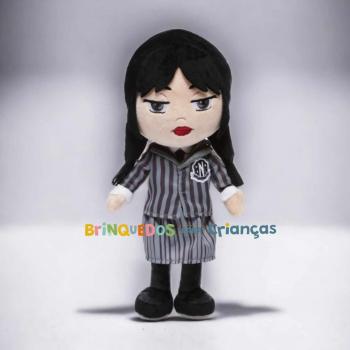 Peluche Miércoles Baile 32cm - Wednesday in Nevermore Uniform