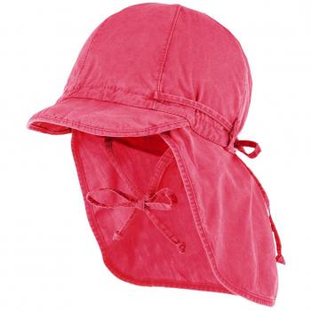 maximo Mütze, Schild, Nackenschutz, Bindeband Sombrero, Rosa
