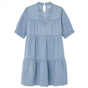 Vestido Lush Azul Denim para Niñas Pepe Jeans, Talla 16 Años