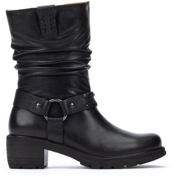 Botas de Cuero Pikolinos San Sebastián W1T con Tacón Bajo y Diseño Slouchy para Mujer