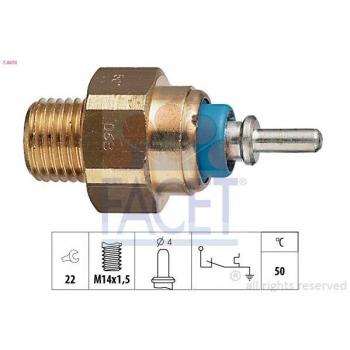 Interruptor de temperatura con testigo de líquido refrigerante FACET 7.4070