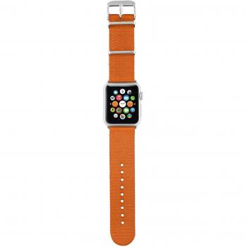 Trust Urban - Correa de nylon para Apple Watch, 38 mm, naranja