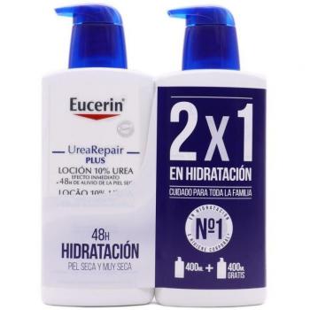 Eucerin UreaRepair Plus Loción 10% Urea 400 ml Duplo Pack
