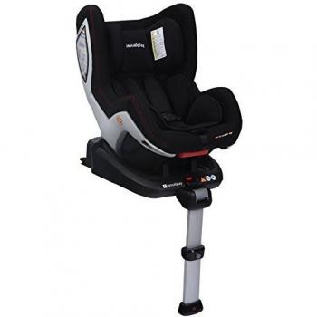 Casualplay Bi-Care Fix - Asiento de coche negro Black on Grey Shell