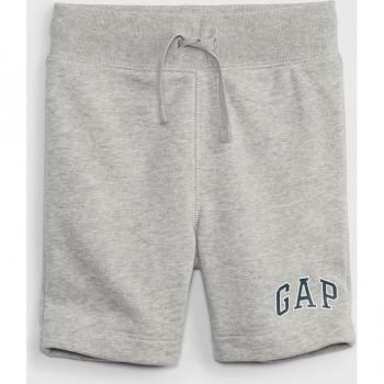Bermuda corta de niño de felpa con logo Gap