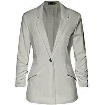 Only Americana ONLCAROLINA 3/4 Blazer TLR para Mujer Mujer Color: Cloud Dancer Talla: 40