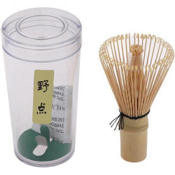 Batidor de Bambú Chasen Japonés para Matcha - 1 Pieza, Accesorio Práctico para Té Verde y Café