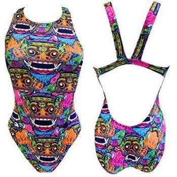 Traje de Baño Turbo Bali Tribal Royal 4XL Mujer