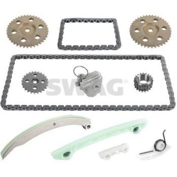 Kit de cadena de distribución SWAG 33 10 0290 (transmisión por cadena completa, cadena de rodillos con piñones)