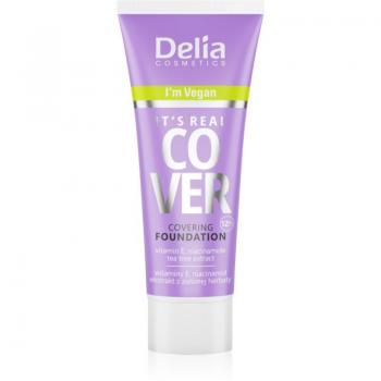 Delia Cosmetics It's Real Cover High Cover Foundation Shade 204 Frappe 30 ml