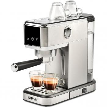 Máquina de Café Espresso G3 Ferrari Tiffany, 15 Bares, Calentatazas, Compatible con Cialdas y Café Molido, Función Standby y Sleep, Vaporizador para Capuchino, 3 Filtros