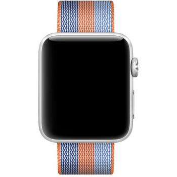 Apple 42mm Orange Woven Nylon, MPW22ZM_A