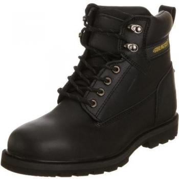 Sterling Safetywear Sterling Steel SS800SM SS800SM Size 7 - Calzado de protección de cuero para hombre, color negro, talla 40.5