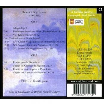 Schumann: Klavierwerke Vol8 Etudes Paganini & Alleg