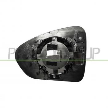 Prasco FT4487503 - Cristal y base de espejo retrovisor convexo derecho para Fiat Tipo