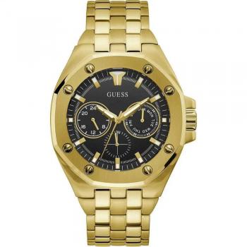 Guess Reloj Hombre Analogico Cuarzo con Correa de Acero inoxidable GW0278G2