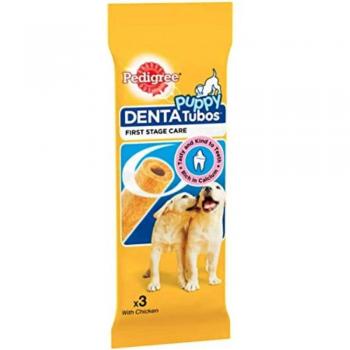 Snack dental Pedigree DentaTubos para cachorros 72g (x3)