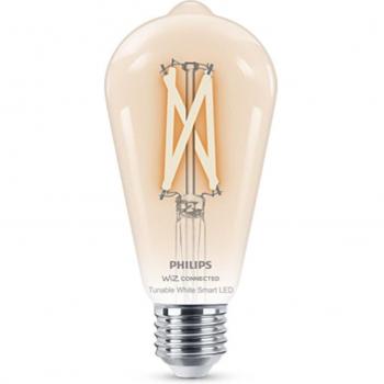 Philips Bombilla LED Inteligente Filamento Transparente E27 7 W Regulable SpaceSense