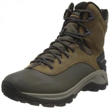 Botas de senderismo Merrell Thermo Kiruna 2 Tall Waterproof marrón claro verde bosque 46.5 EU