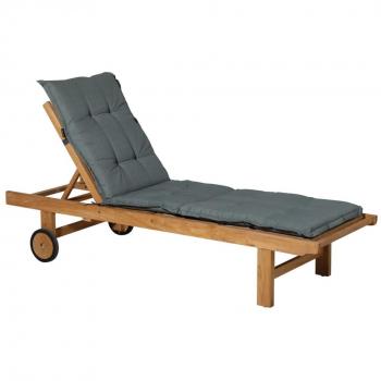 Cojín para tumbona Madison Basic 200x60 cm Color Gris, Negro, Taupé y más - Cojín Decorativo de Asiento para muebles de salón