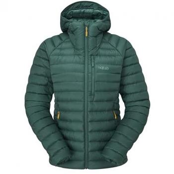 Rab Microlight Alpine Women's Down Jacket - Green Slate - Size 16/XL