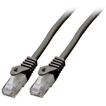 Cable de conexión Patch Cat.6 U/UTP LSZH 10m negro