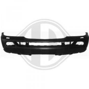 Parachoques Diederichs 1690151 - Parachoques trasero, fabricado en plástico, color negro, compatible con modelos específicos de vehículos, incluye soportes y accesorios para instalación