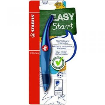 STABILO EASYoriginal Holographic Right-Handed Blue Rollerball Pen
