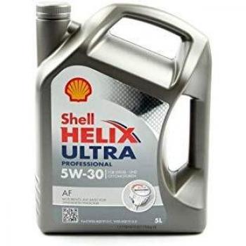 Aceite de motor Shell Helix Ultra Professional AF 5W30 5L - Alta protección y rendimiento para vehículos Ford, Renault y Fiat